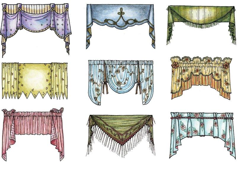 Curtain Pelmet Vs Valance, Curtain Valance Meaning